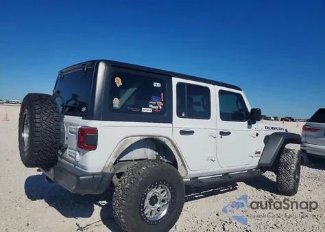 2021 Jeep Wrangler Unlimited Rubicon из США, поврежденный, VIN 1C4HJXFG6MW869086